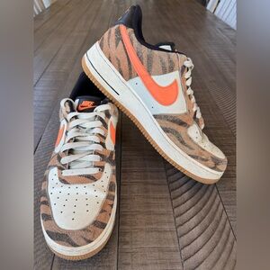Nike Air Force 1 Premium Low Daktari Stripes Sneakers Men’s Size 9
